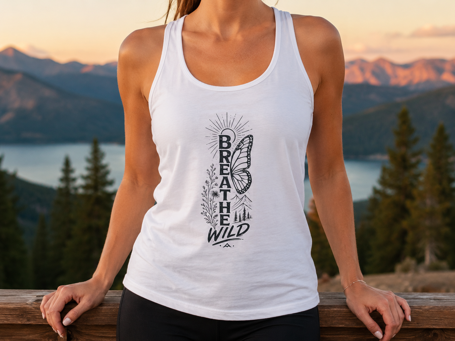 Breathe Wild — Women's Racerback Tank