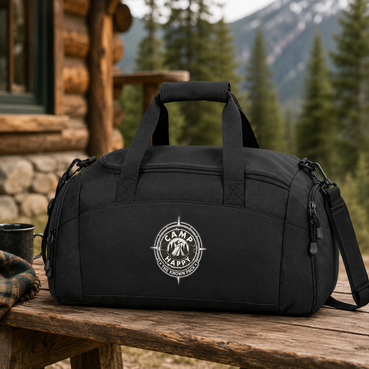 The Known Pack Camping Bag — Camp Happy Weekender Duffel