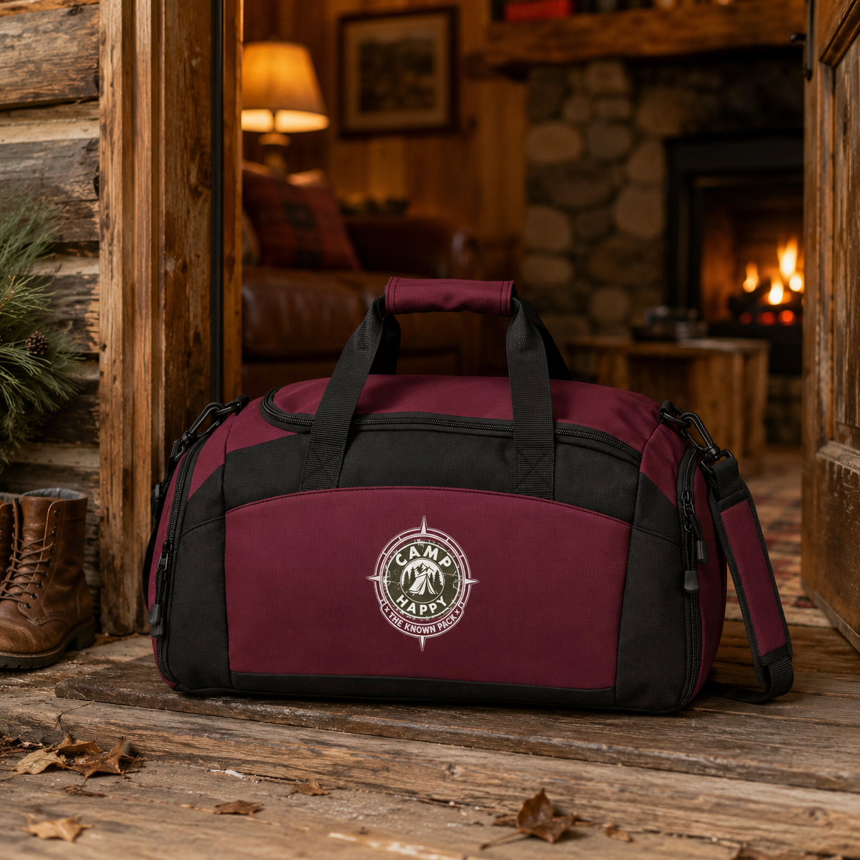 The Known Pack Camping Bag — Camp Happy Weekender Duffel