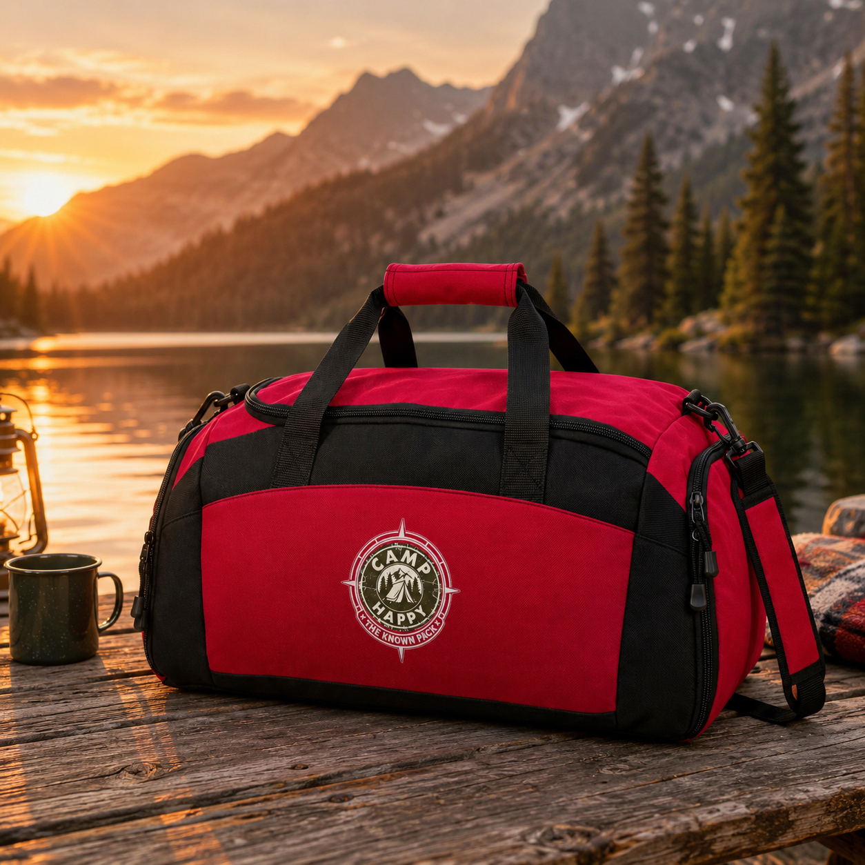 The Known Pack Camping Bag — Camp Happy Weekender Duffel