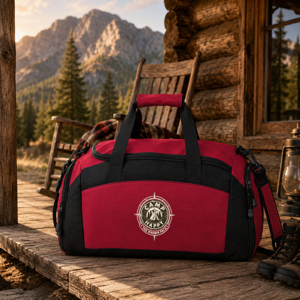 The Known Pack Camping Bag — Camp Happy Weekender Duffel