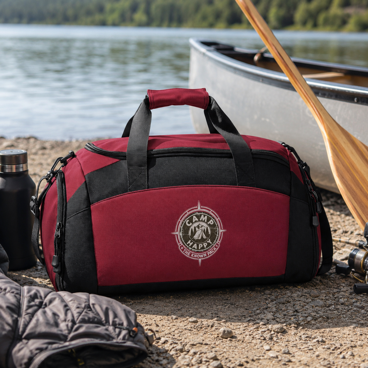 The Known Pack Camping Bag — Camp Happy Weekender Duffel