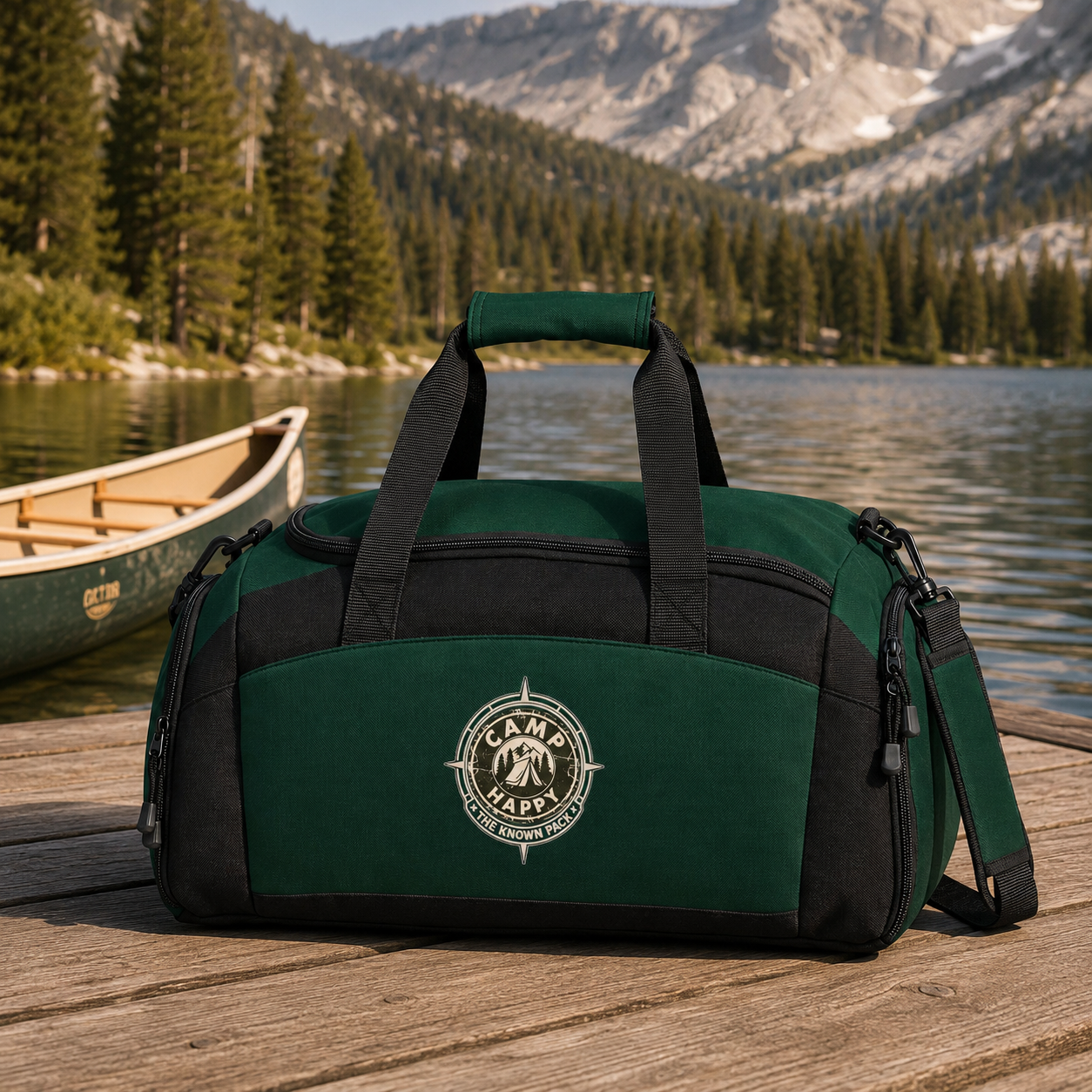 The Known Pack Camping Bag — Camp Happy Weekender Duffel