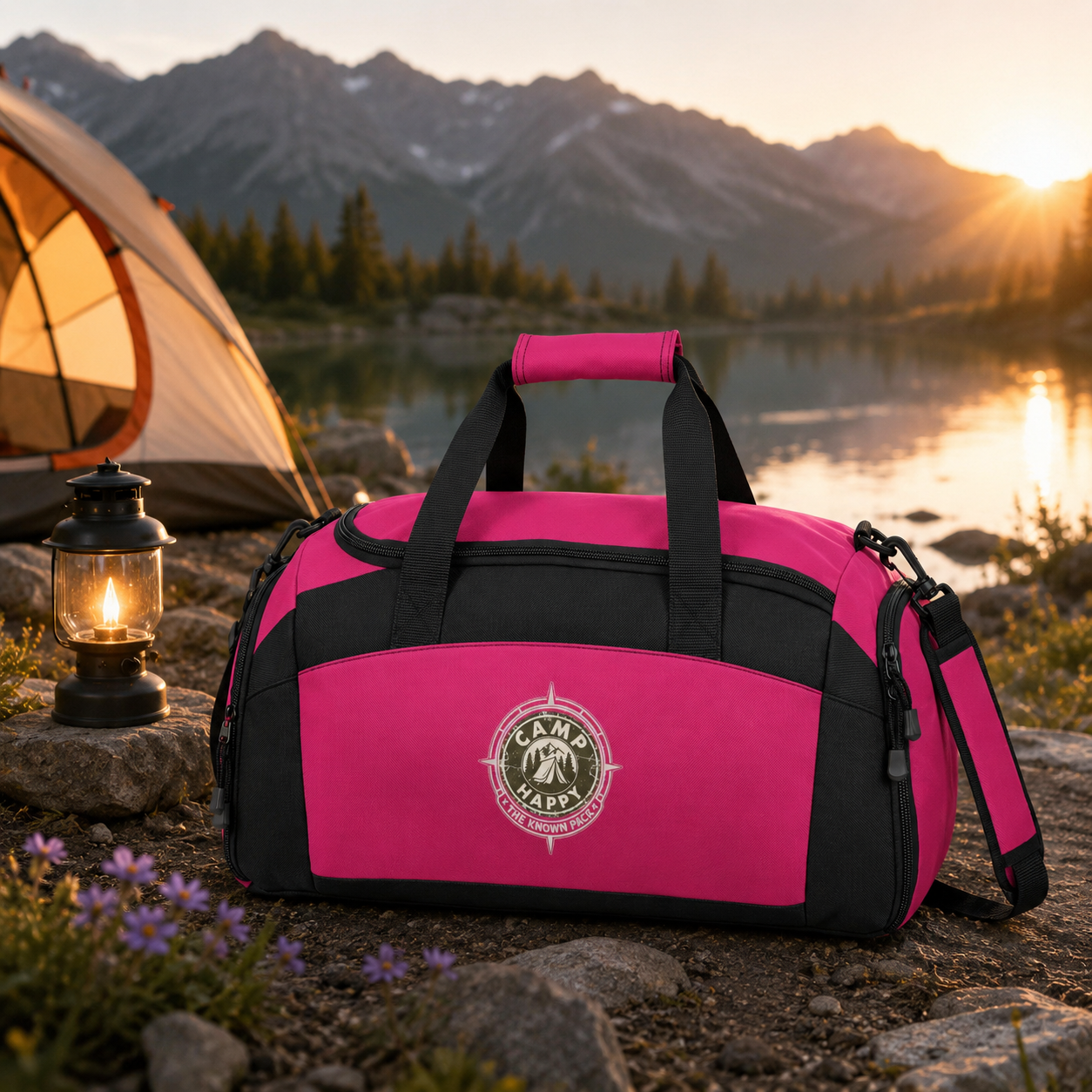 The Known Pack Camping Bag — Camp Happy Weekender Duffel