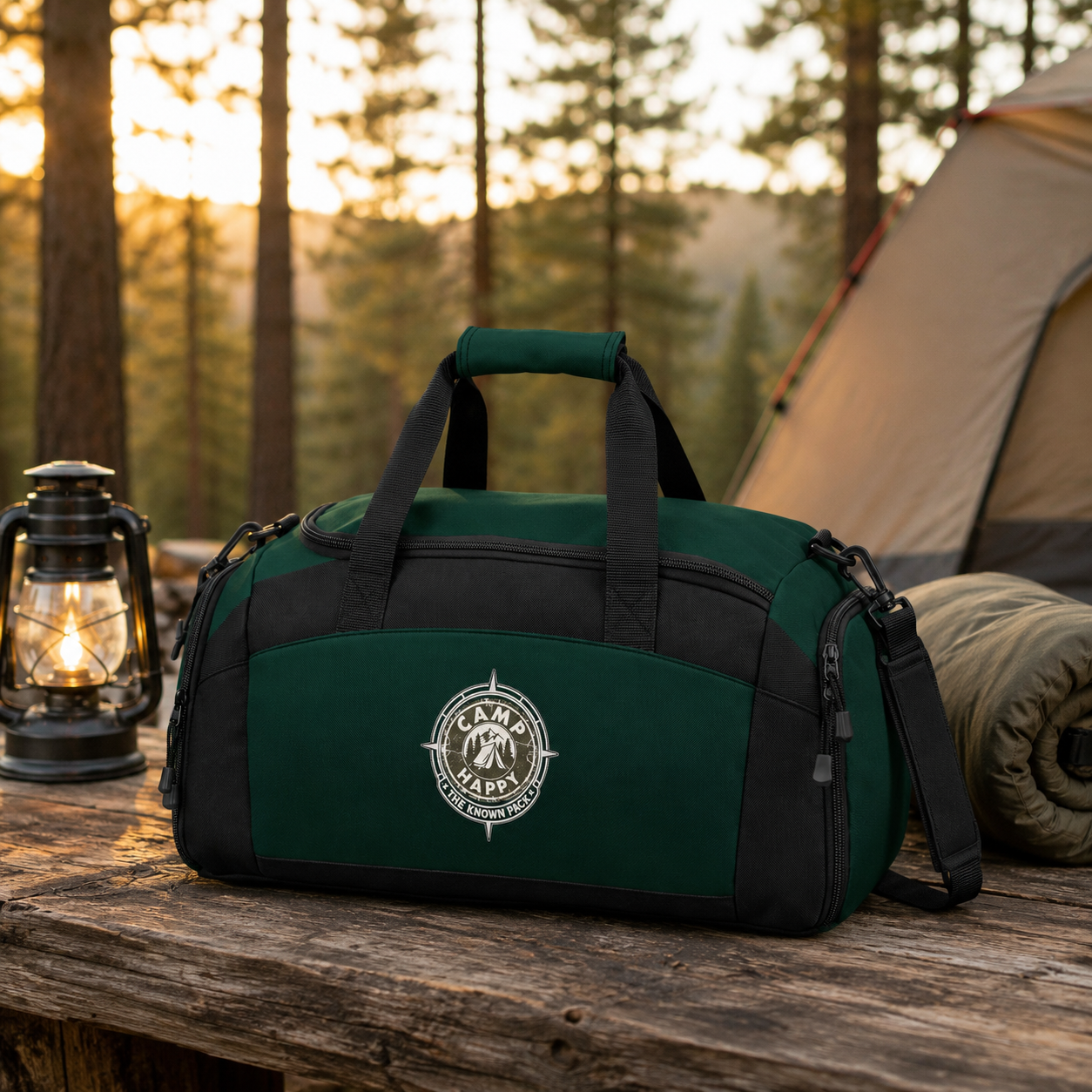 The Known Pack Camping Bag — Camp Happy Weekender Duffel