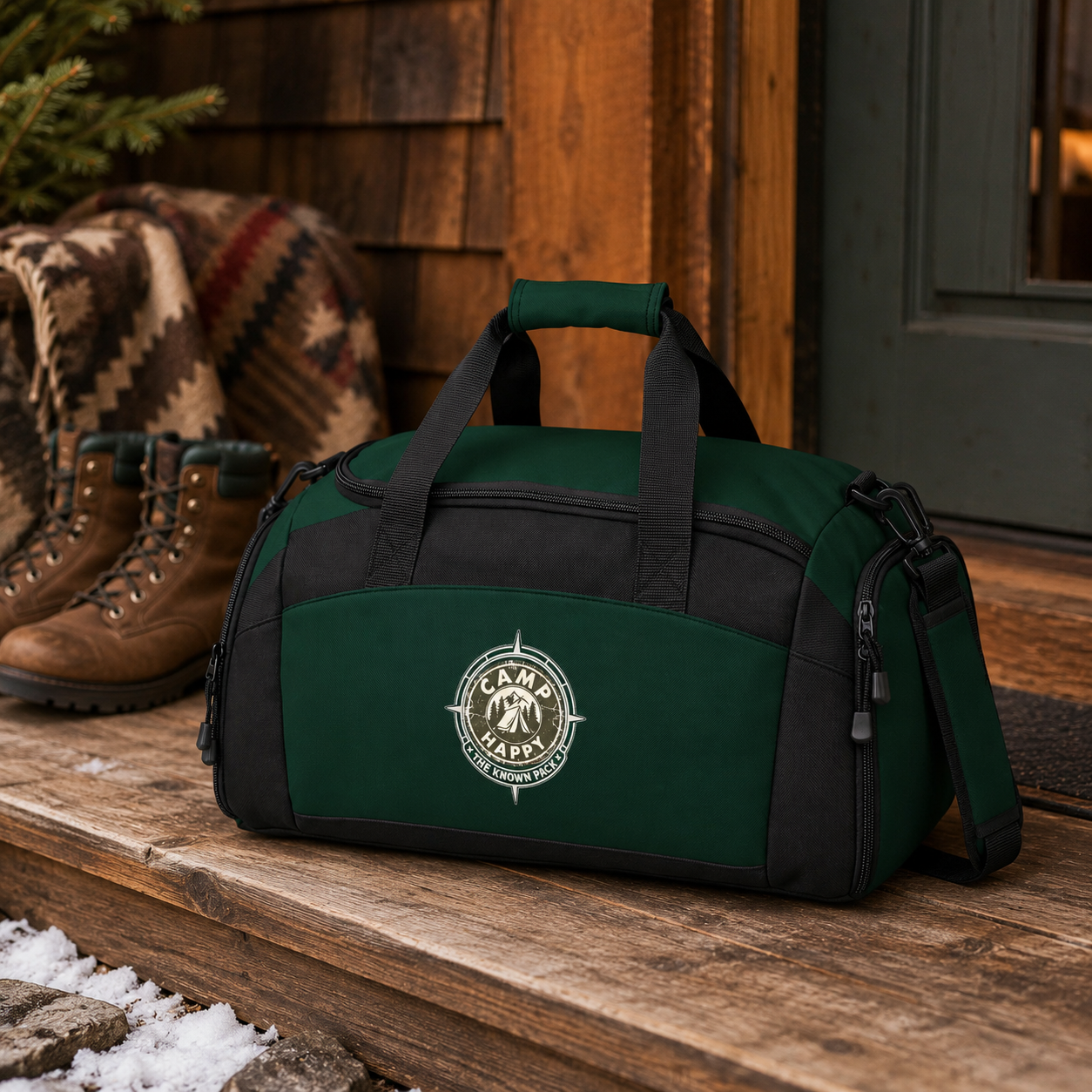 The Known Pack Camping Bag — Camp Happy Weekender Duffel