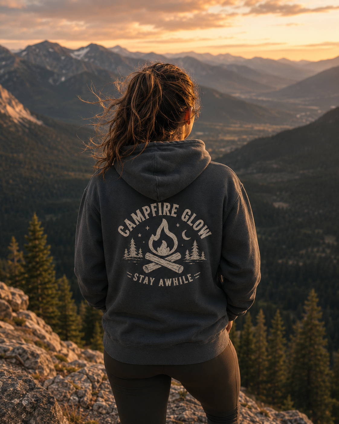 The "Stay Awhile" Heavyweight Hoodie