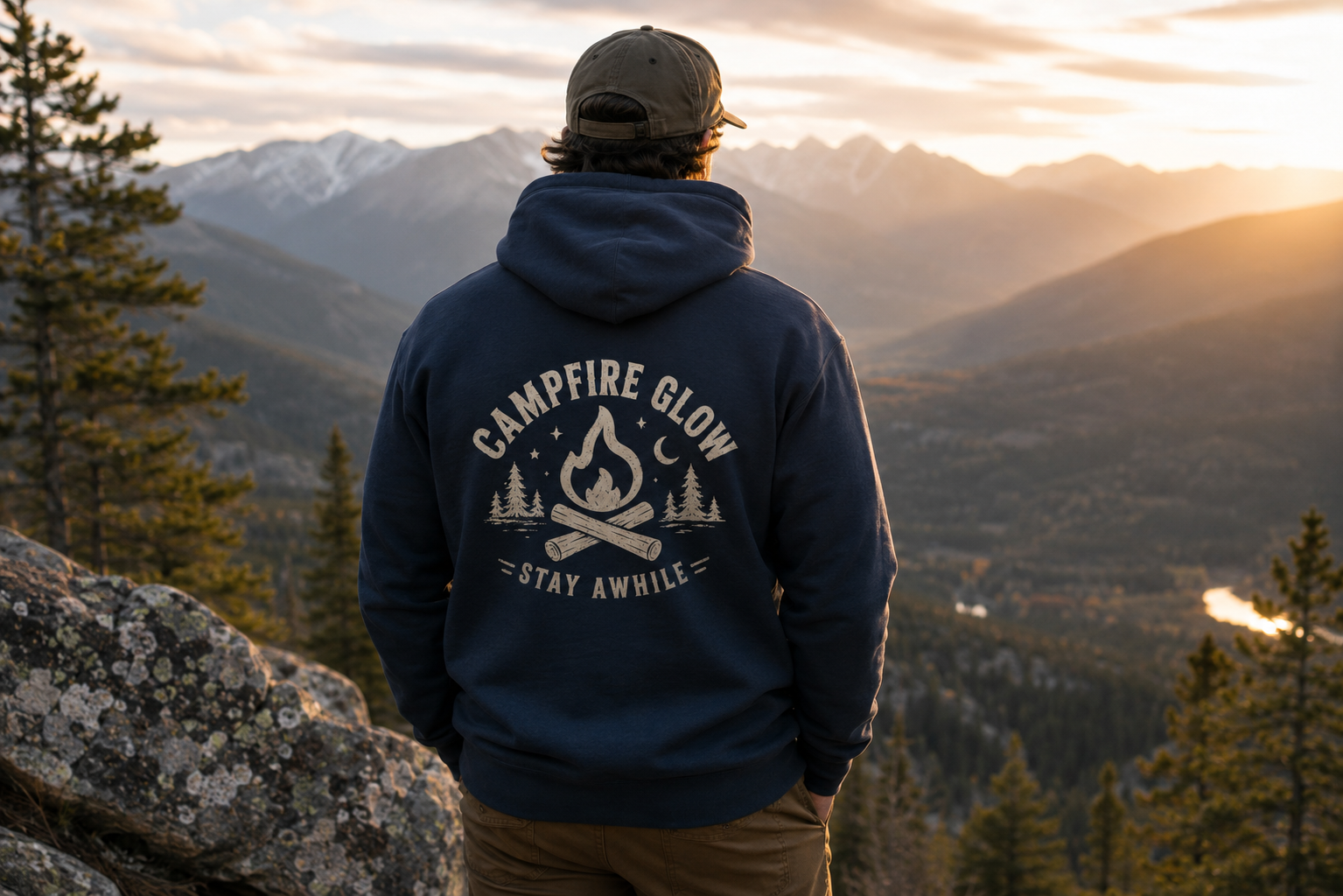 The "Stay Awhile" Heavyweight Hoodie