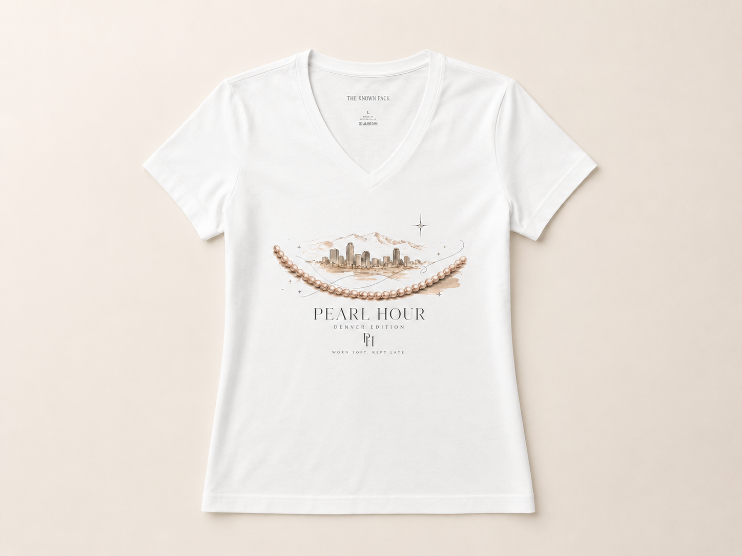 Pearl Hour — Denver Edition V-Neck Tee