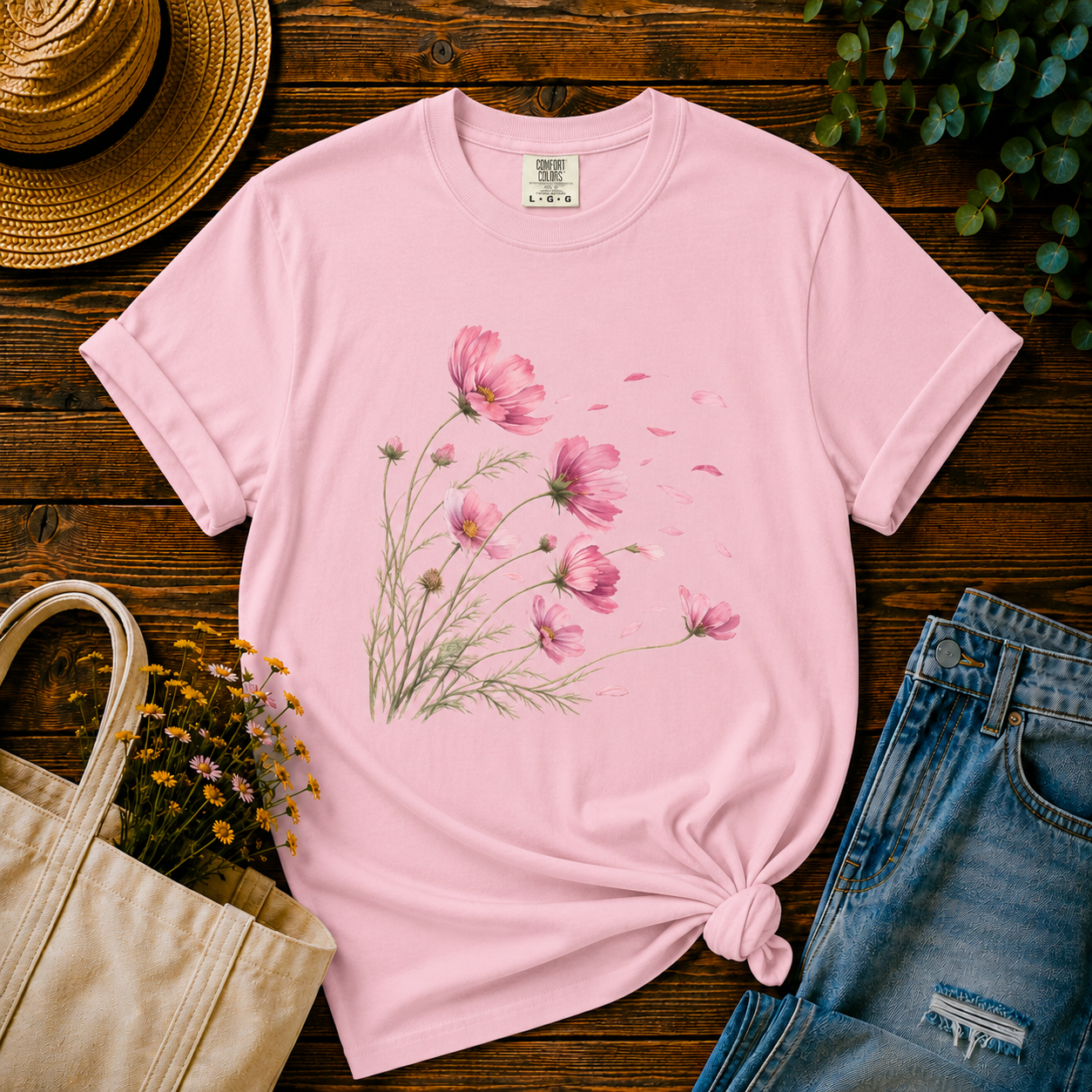 Cosmos in the Wind Tee