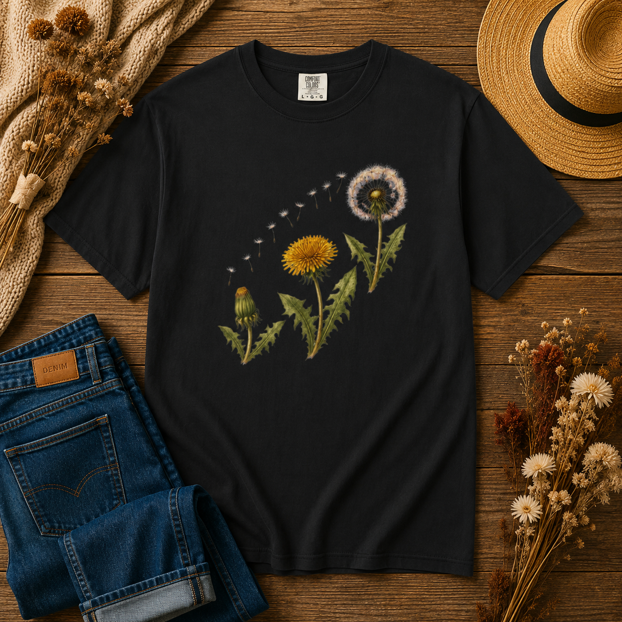 Dandelion Life Cycle Tee