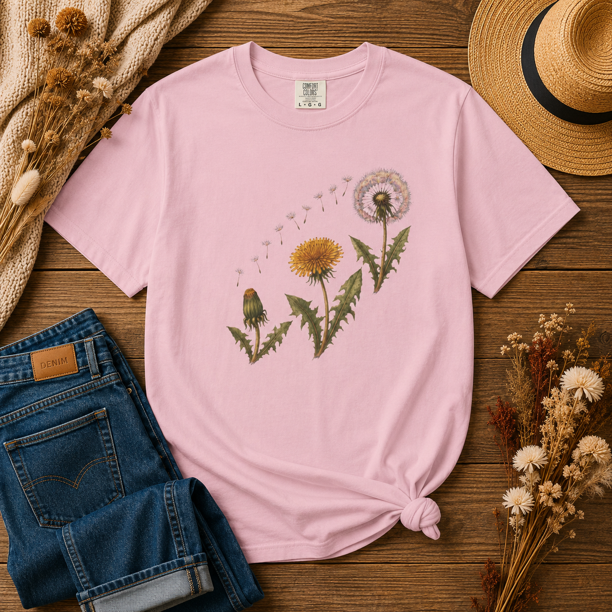 Dandelion Life Cycle Tee