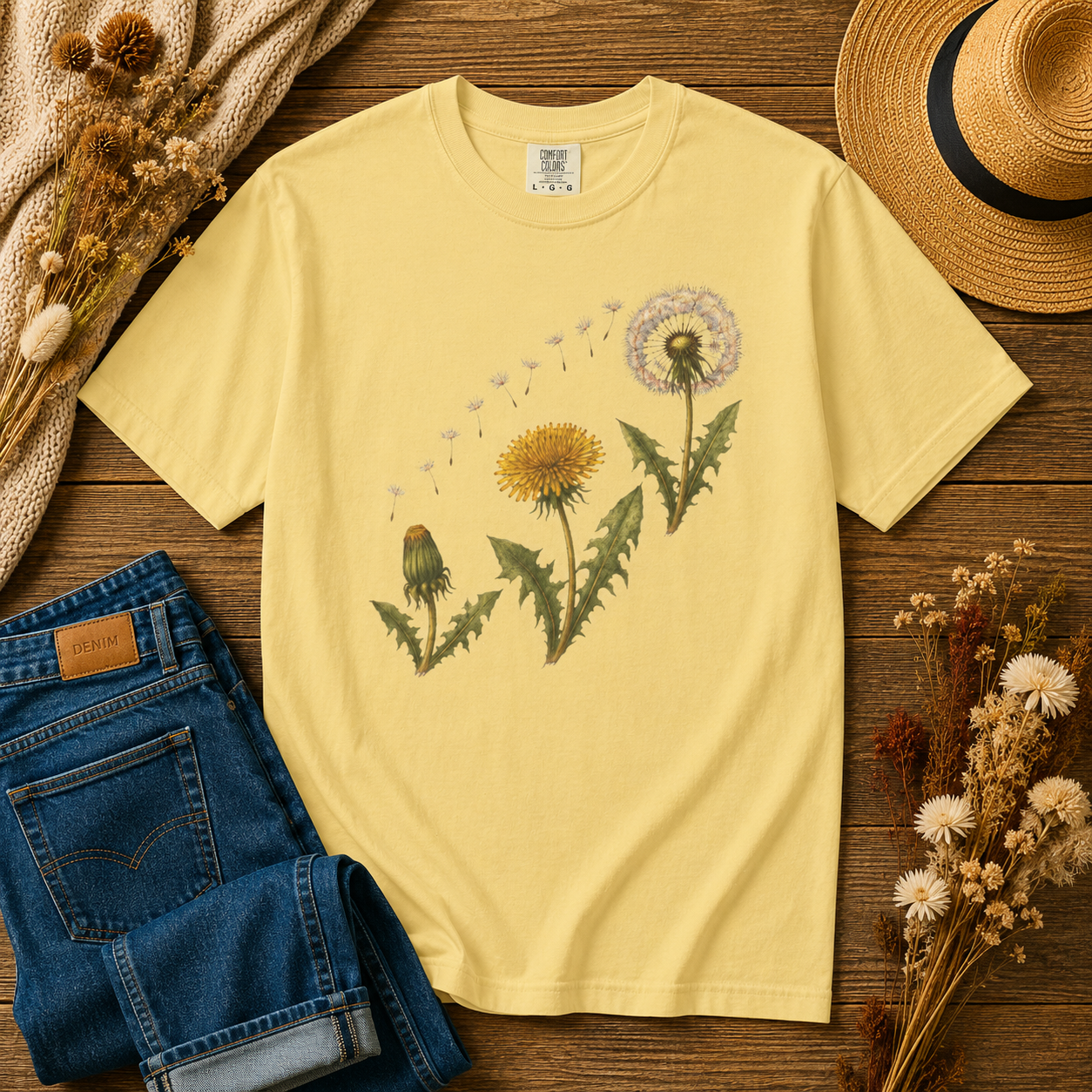 Dandelion Life Cycle Tee