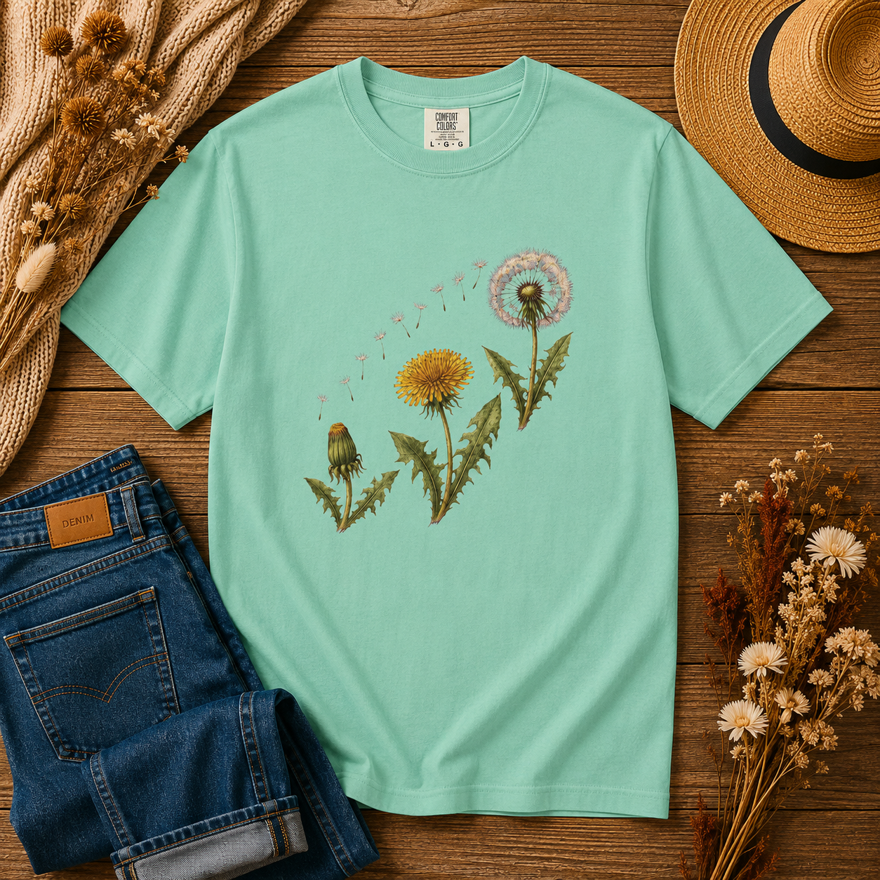 Dandelion Life Cycle Tee