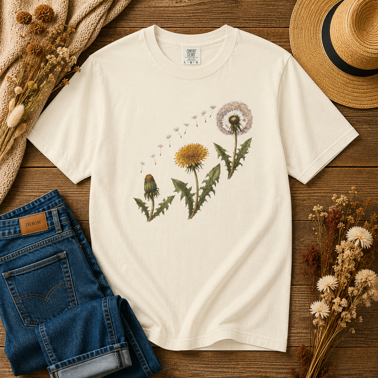 Dandelion Life Cycle Tee