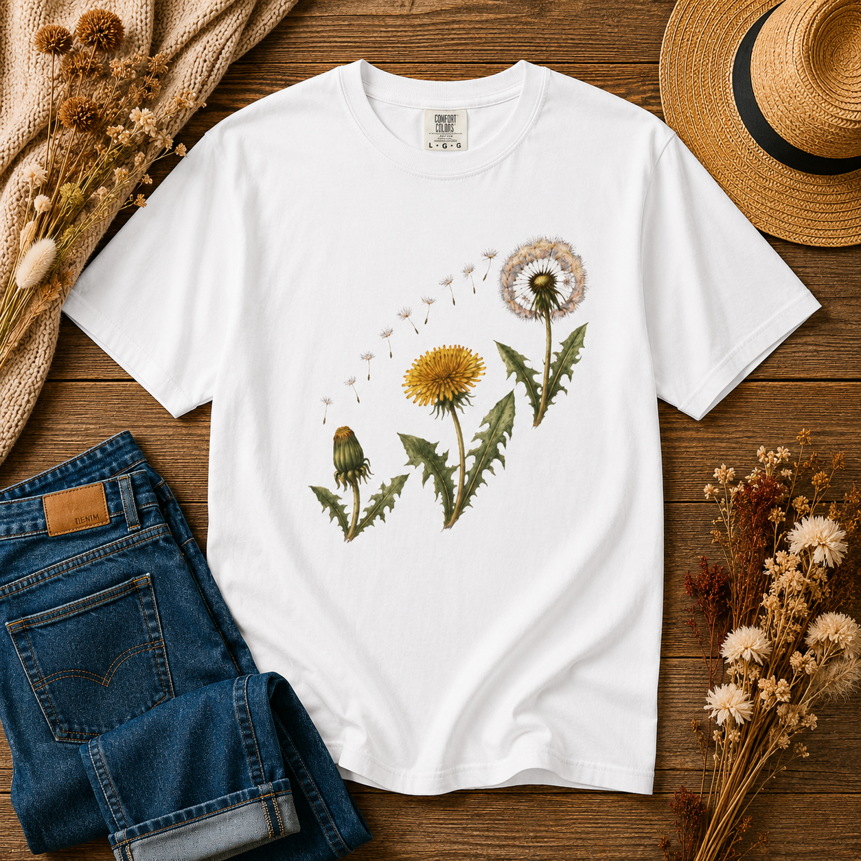 Dandelion Life Cycle Tee