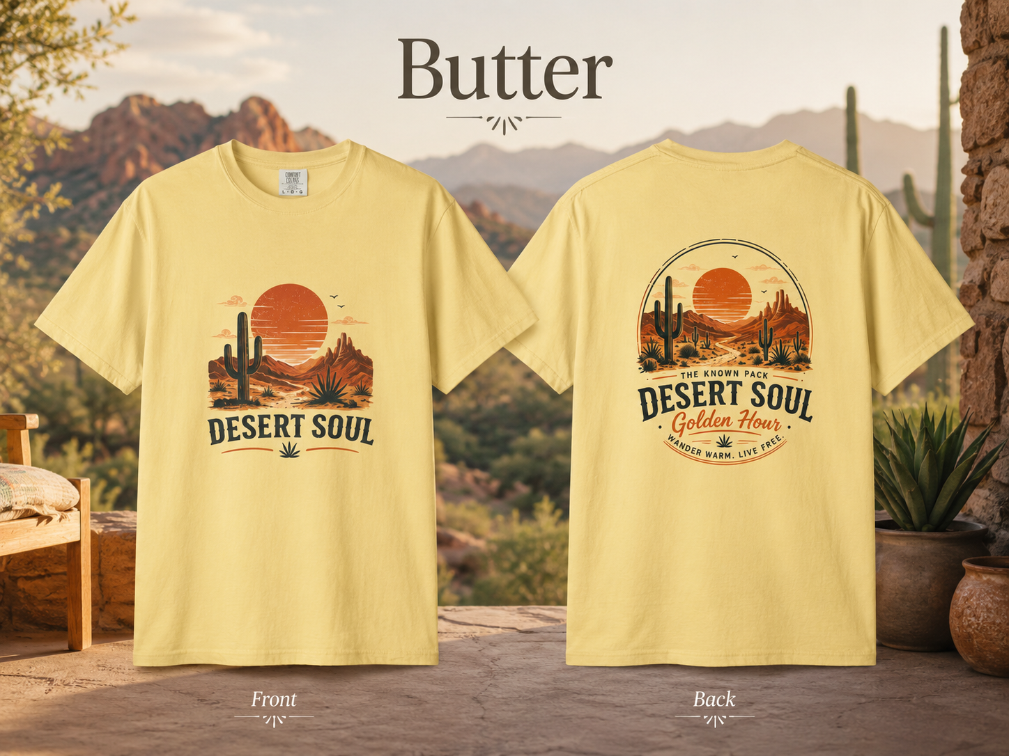 Desert Soul — Front & Back Tee