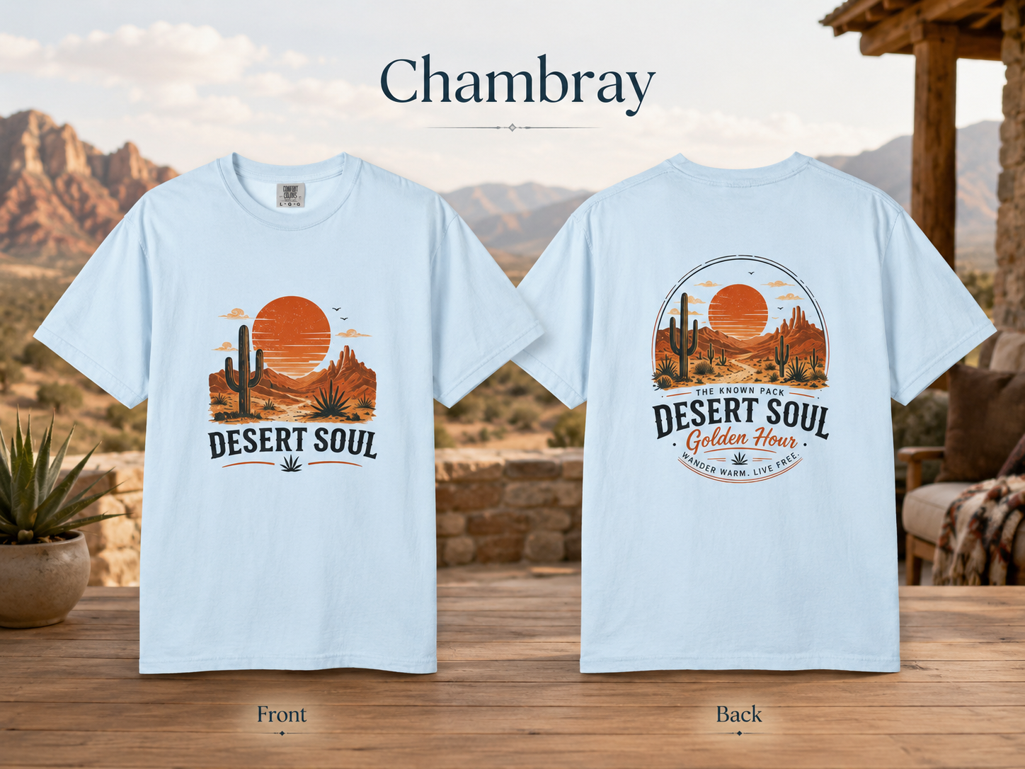 Desert Soul — Front & Back Tee