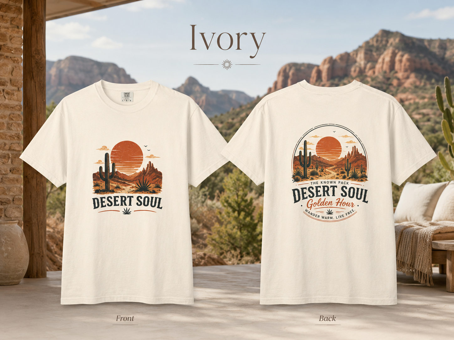 Desert Soul — Front & Back Tee
