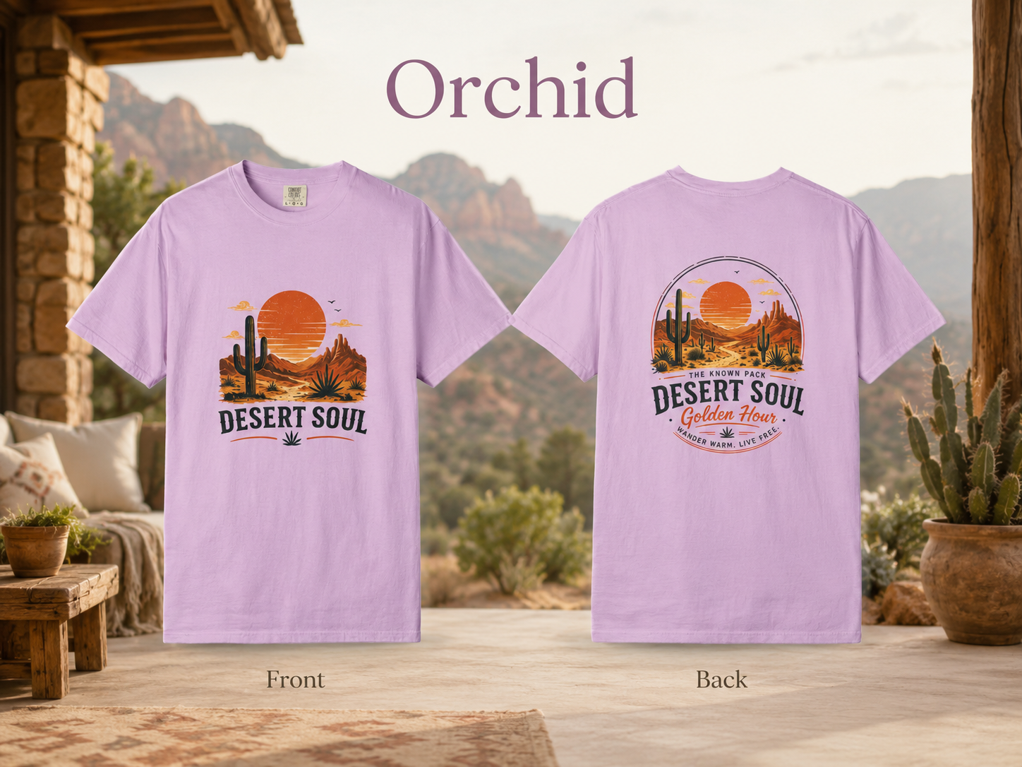 Desert Soul — Front & Back Tee
