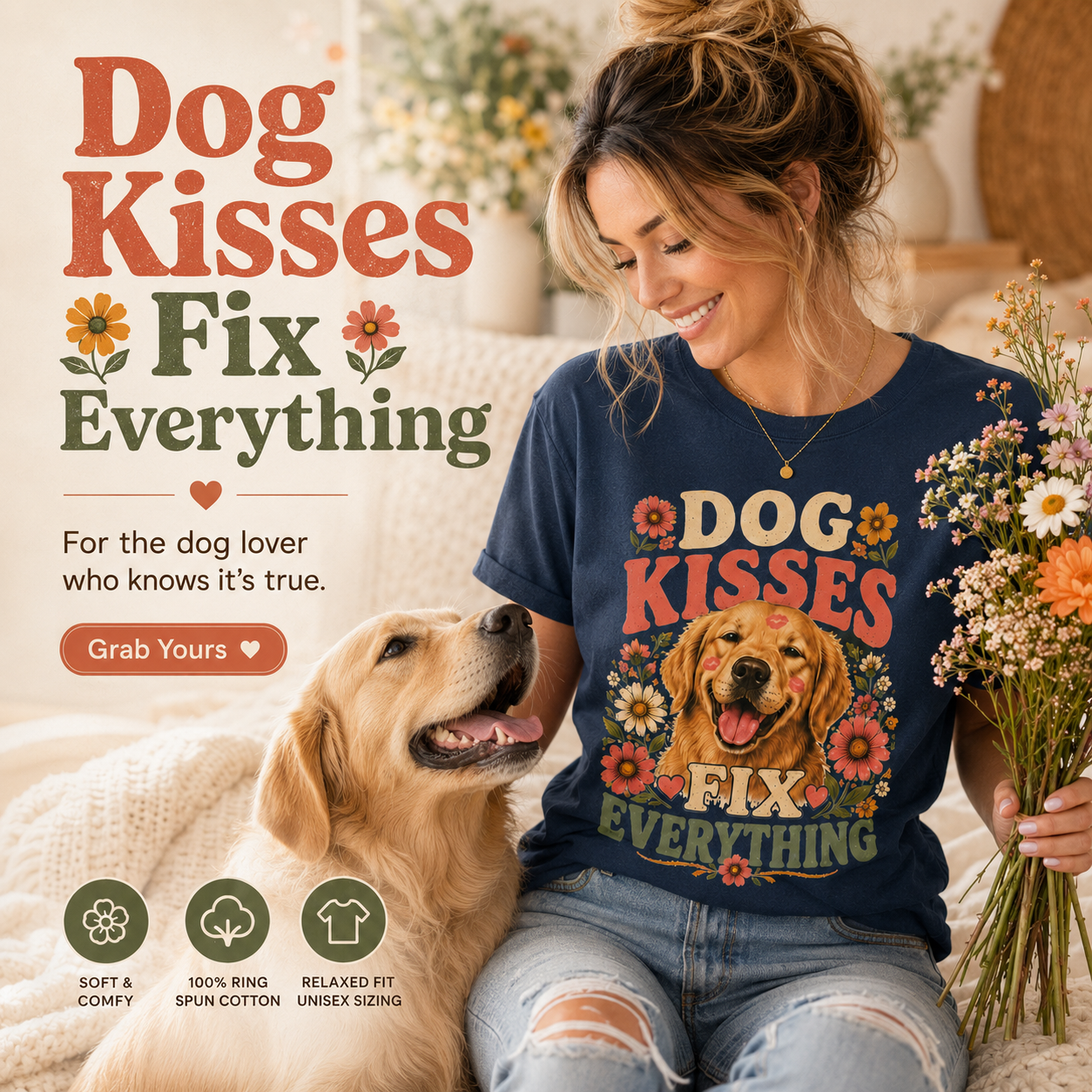 Dog Kisses Fix Everything