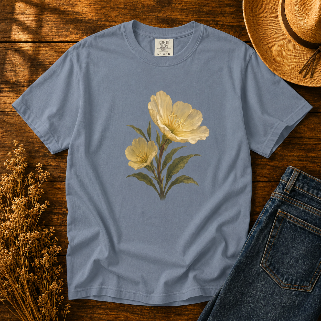 Evening Primrose Bouquet Tee