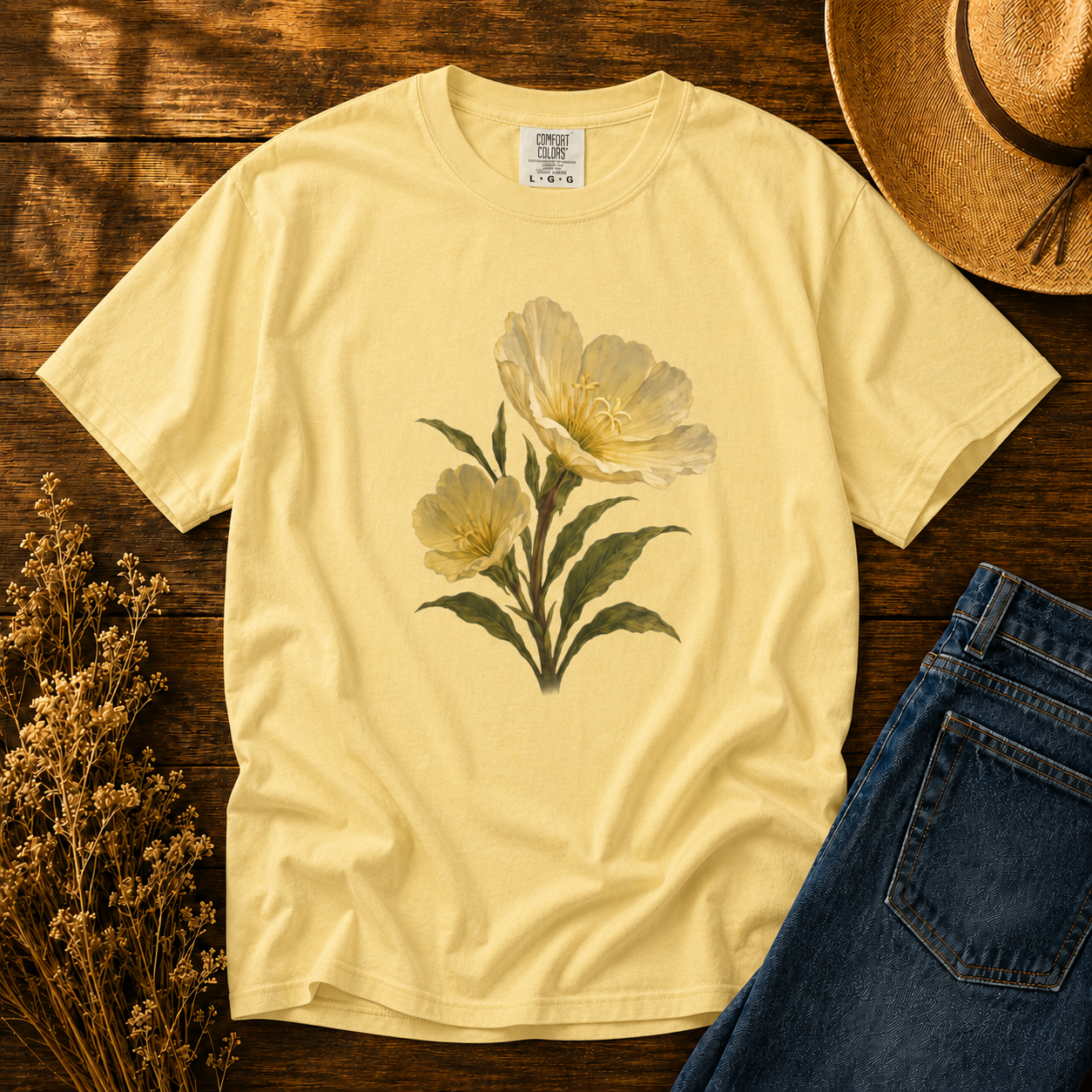 Evening Primrose Bouquet Tee