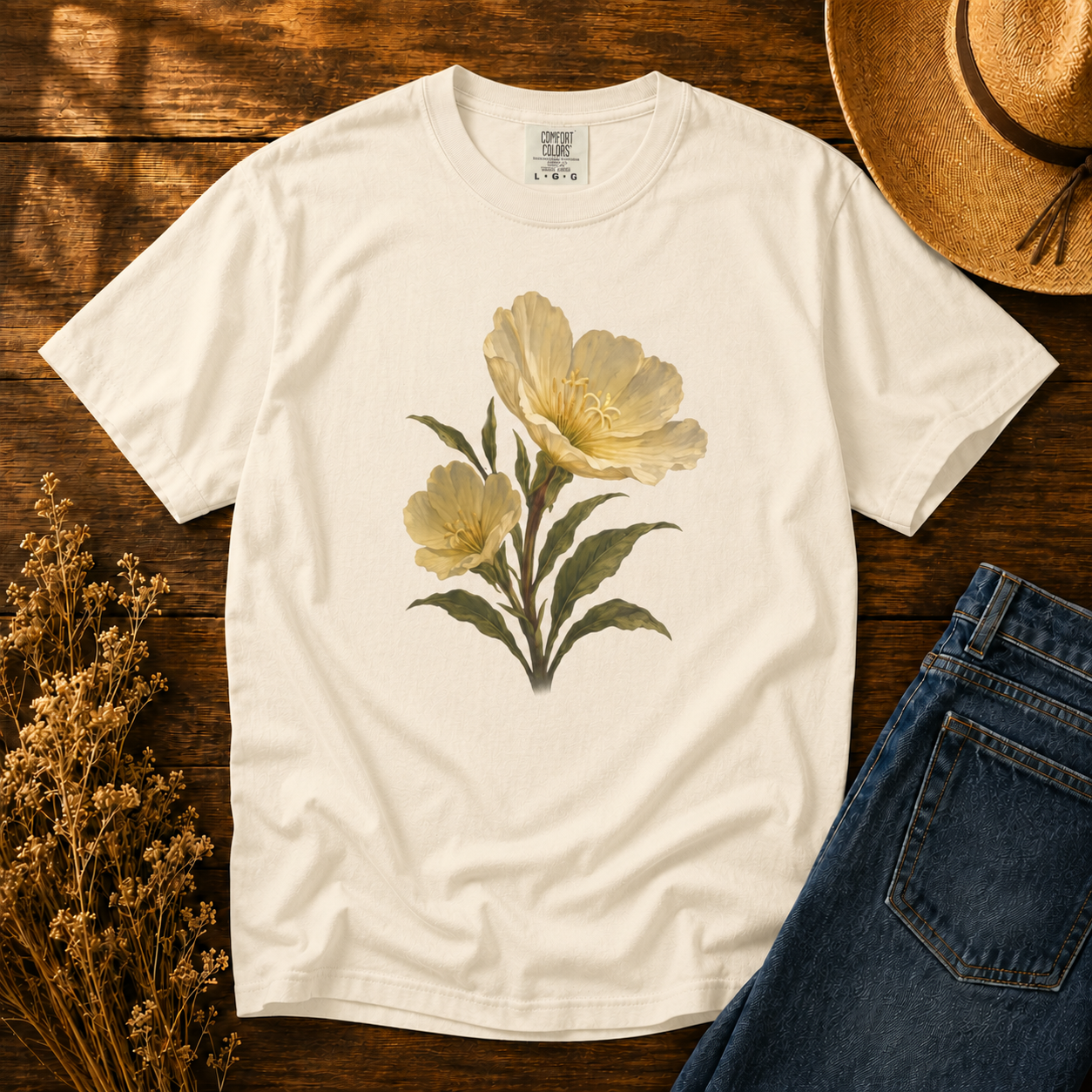 Evening Primrose Bouquet Tee