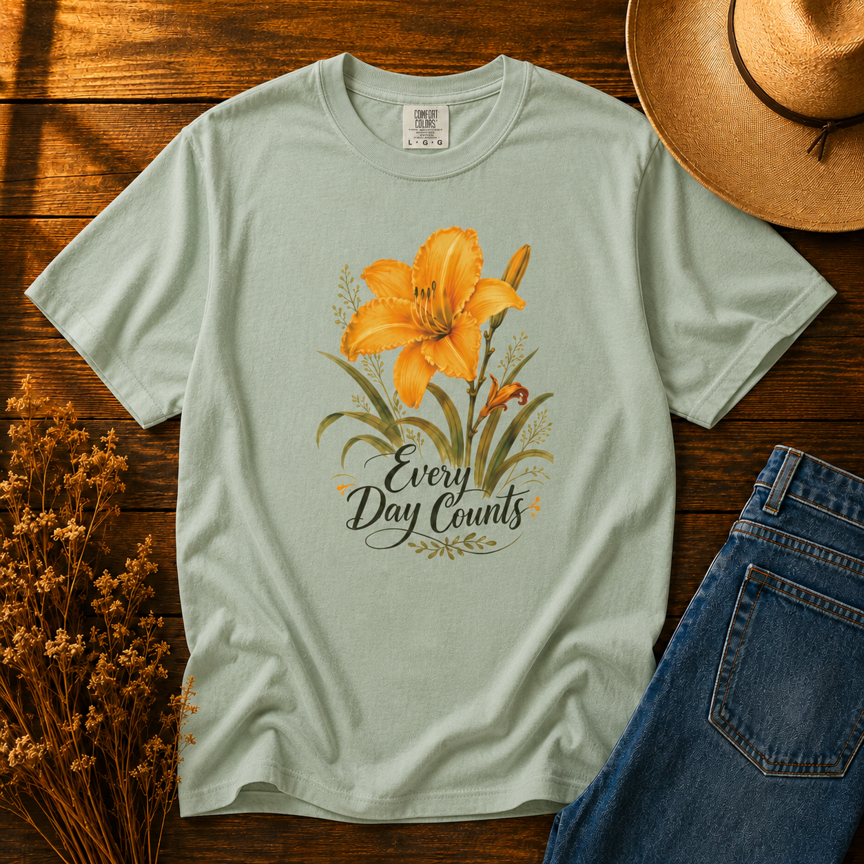 Every Day Counts — The Daylily Tee