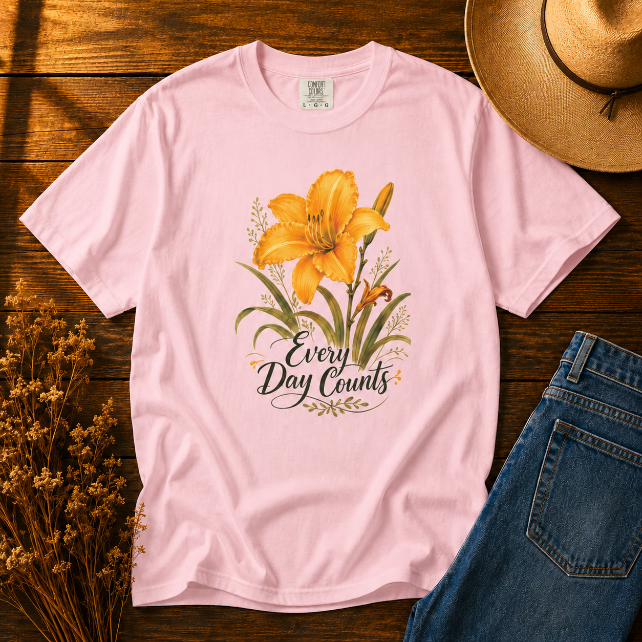 Every Day Counts — The Daylily Tee