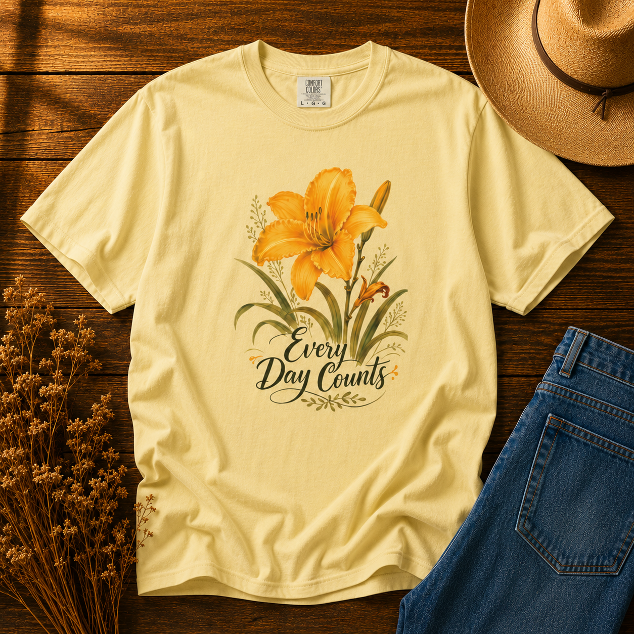 Every Day Counts — The Daylily Tee