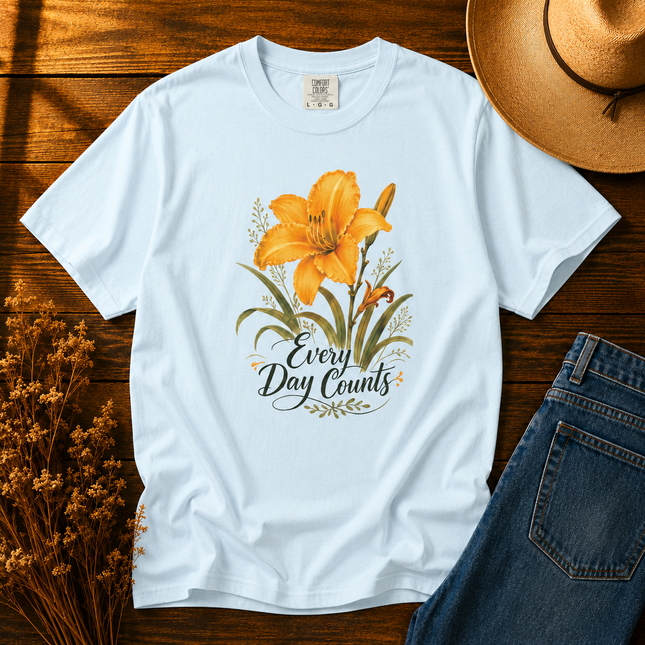 Every Day Counts — The Daylily Tee