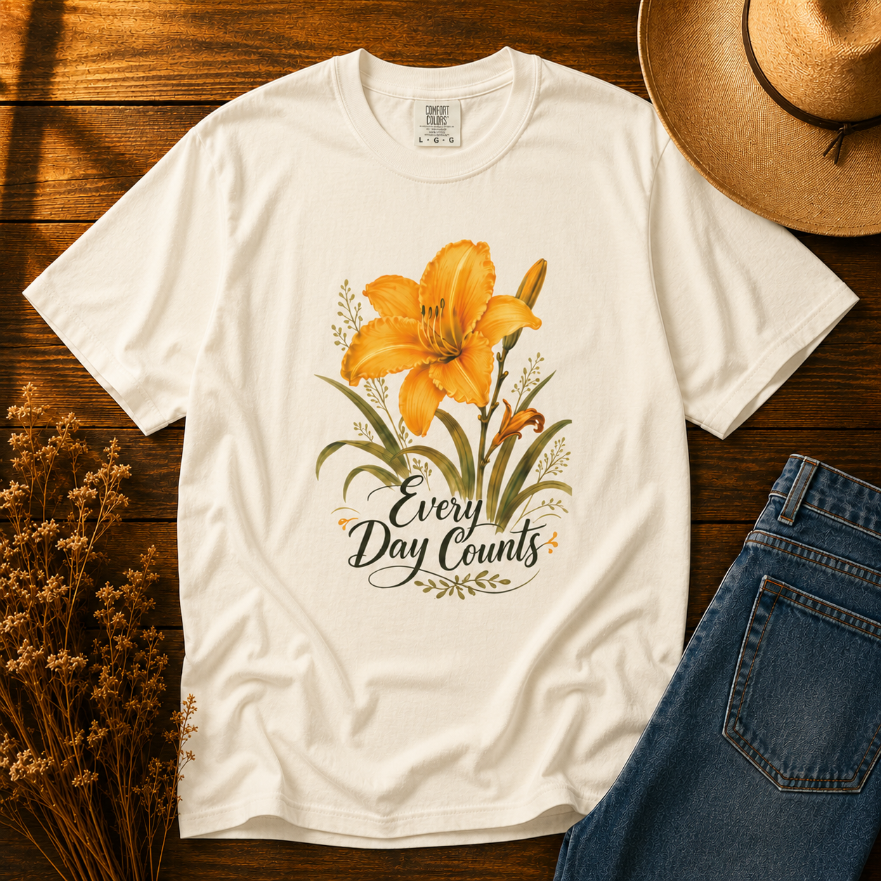 Every Day Counts — The Daylily Tee
