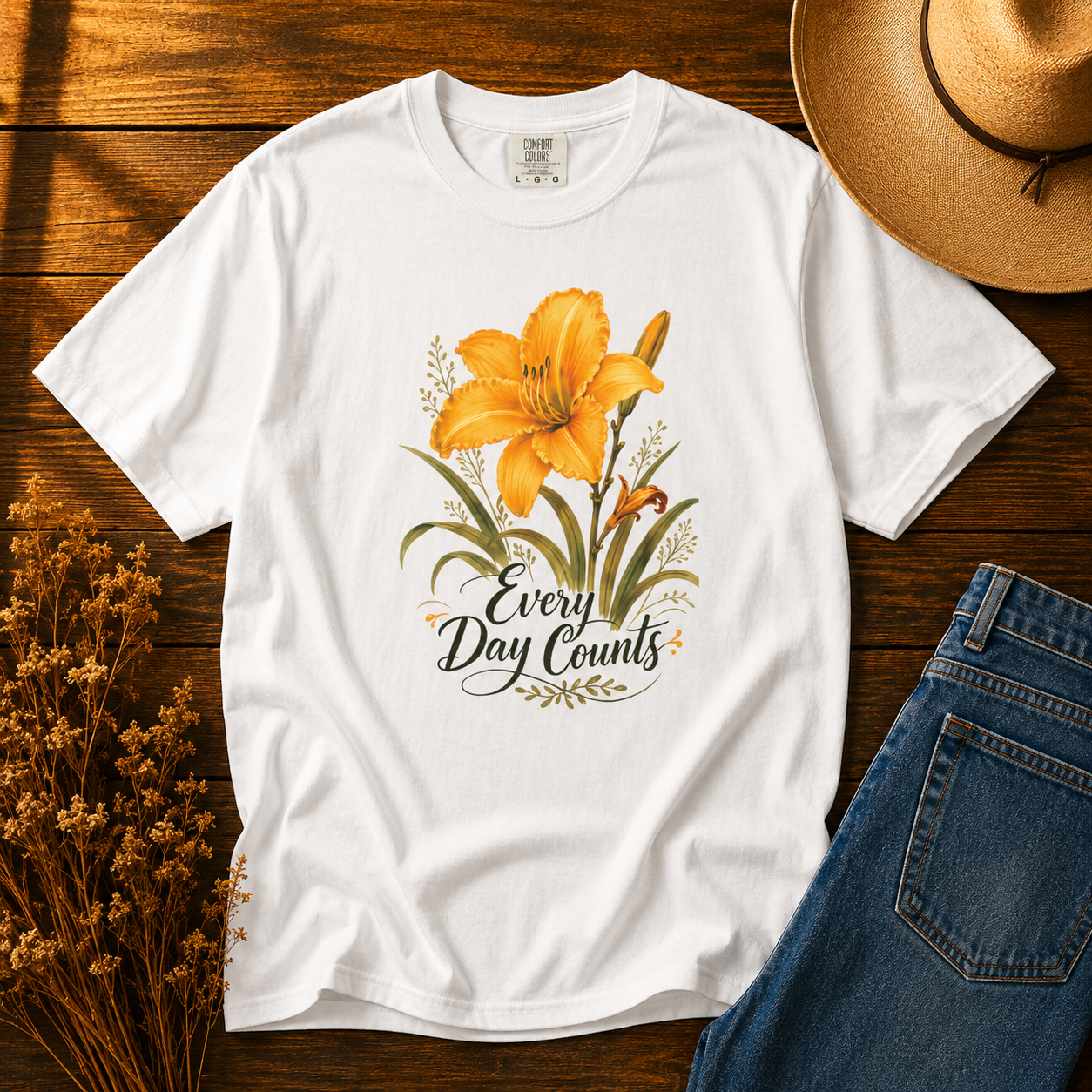 Every Day Counts — The Daylily Tee