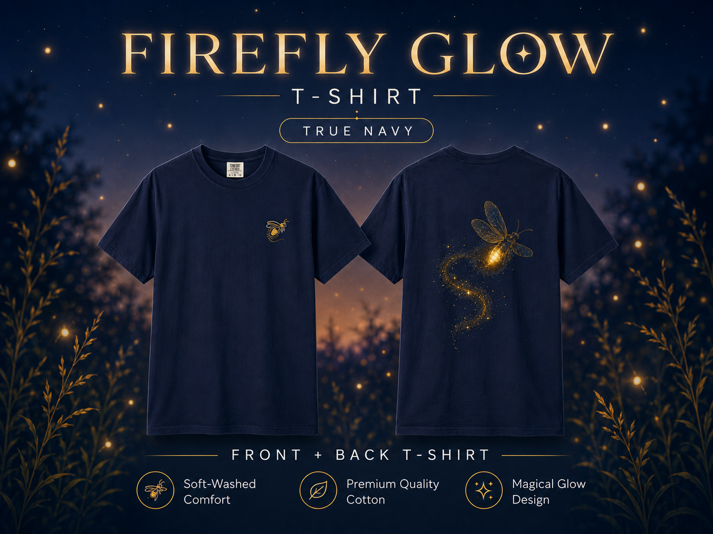 Firefly Glow - Summer Night Tee