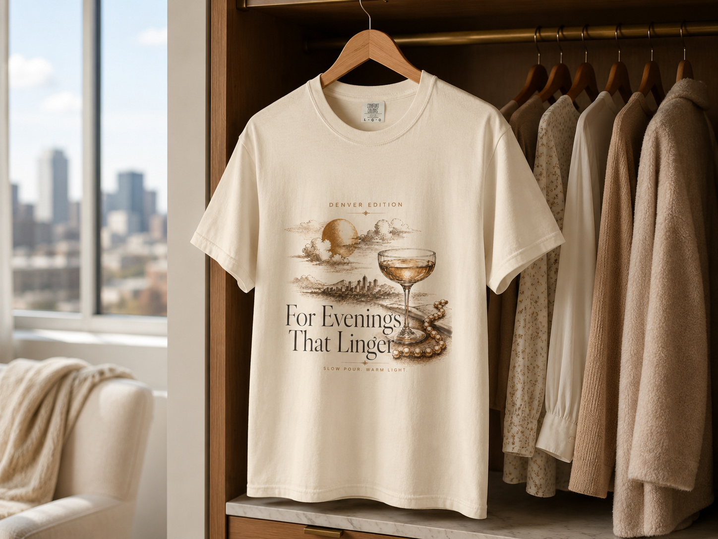 For Evenings That Linger — Denver Edition Tee
