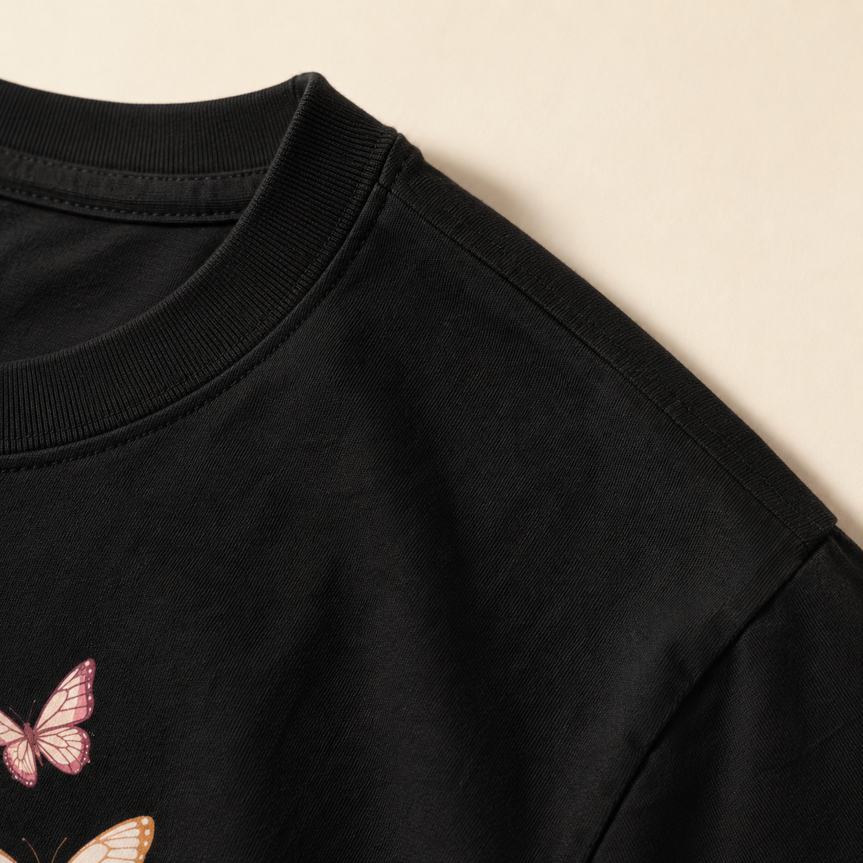 Gilded Kaleidoscope — Premium Butterfly Tee