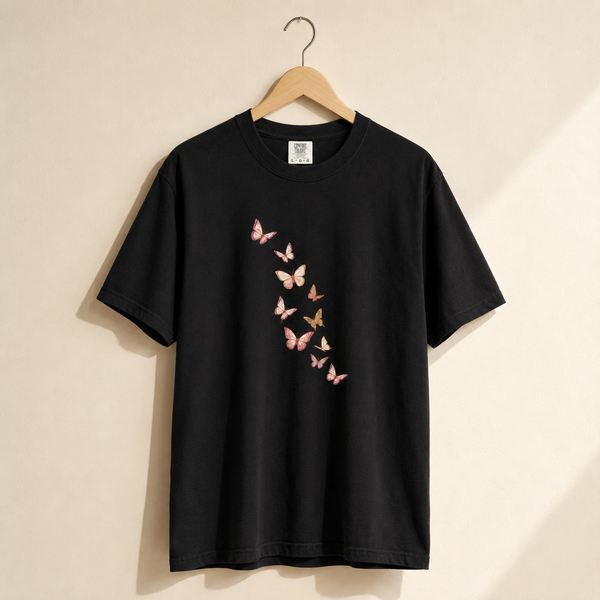 Gilded Kaleidoscope Premium Butterfly Tee