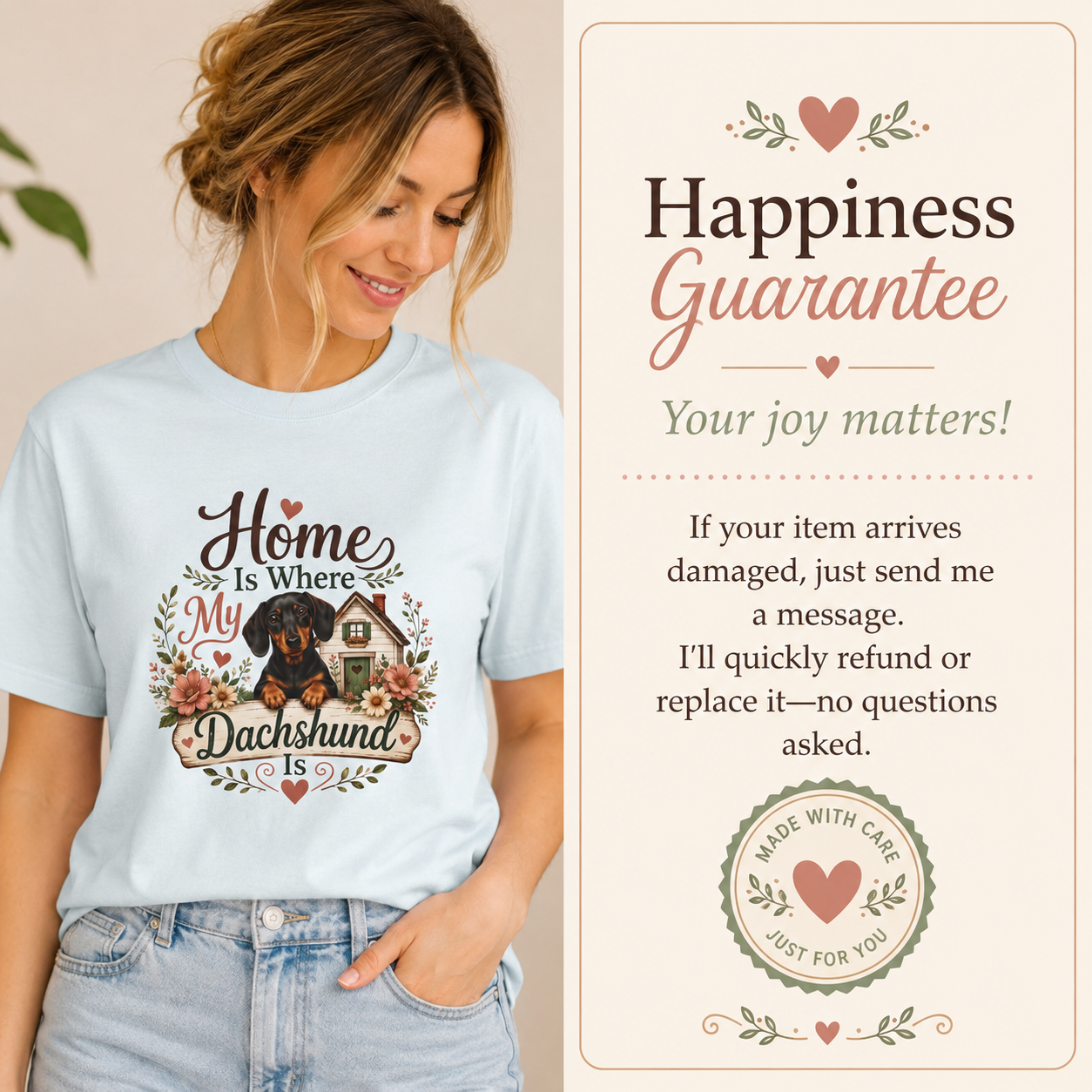 Home Is Where My Dachshund Is