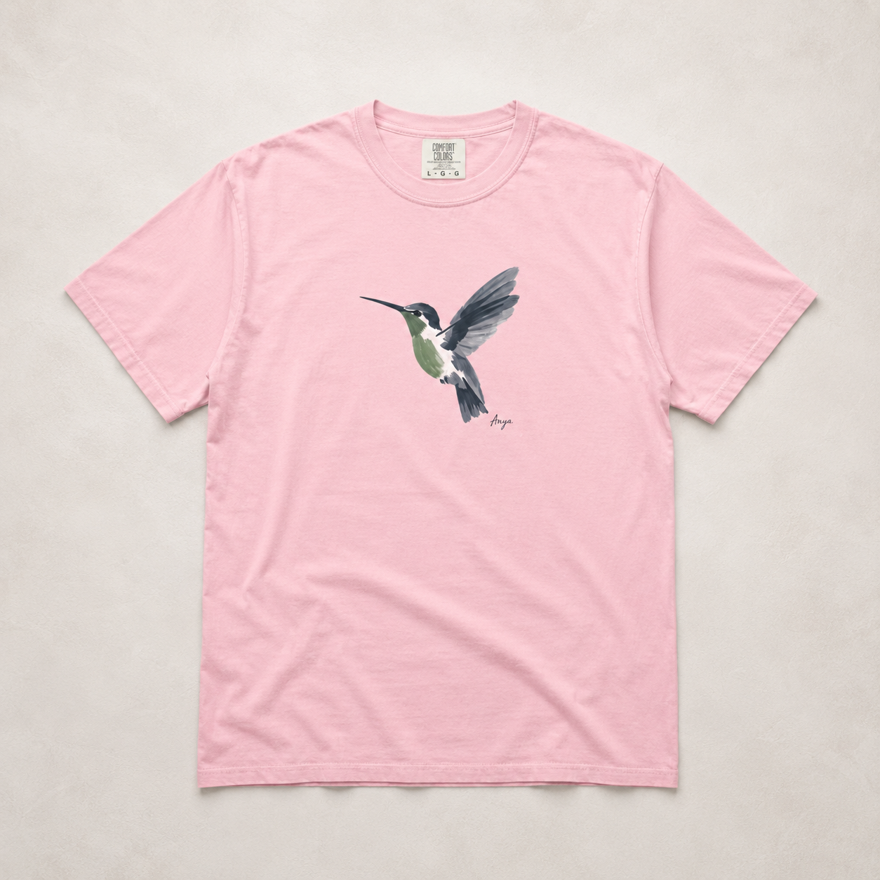 Hummingbird, In Five Strokes