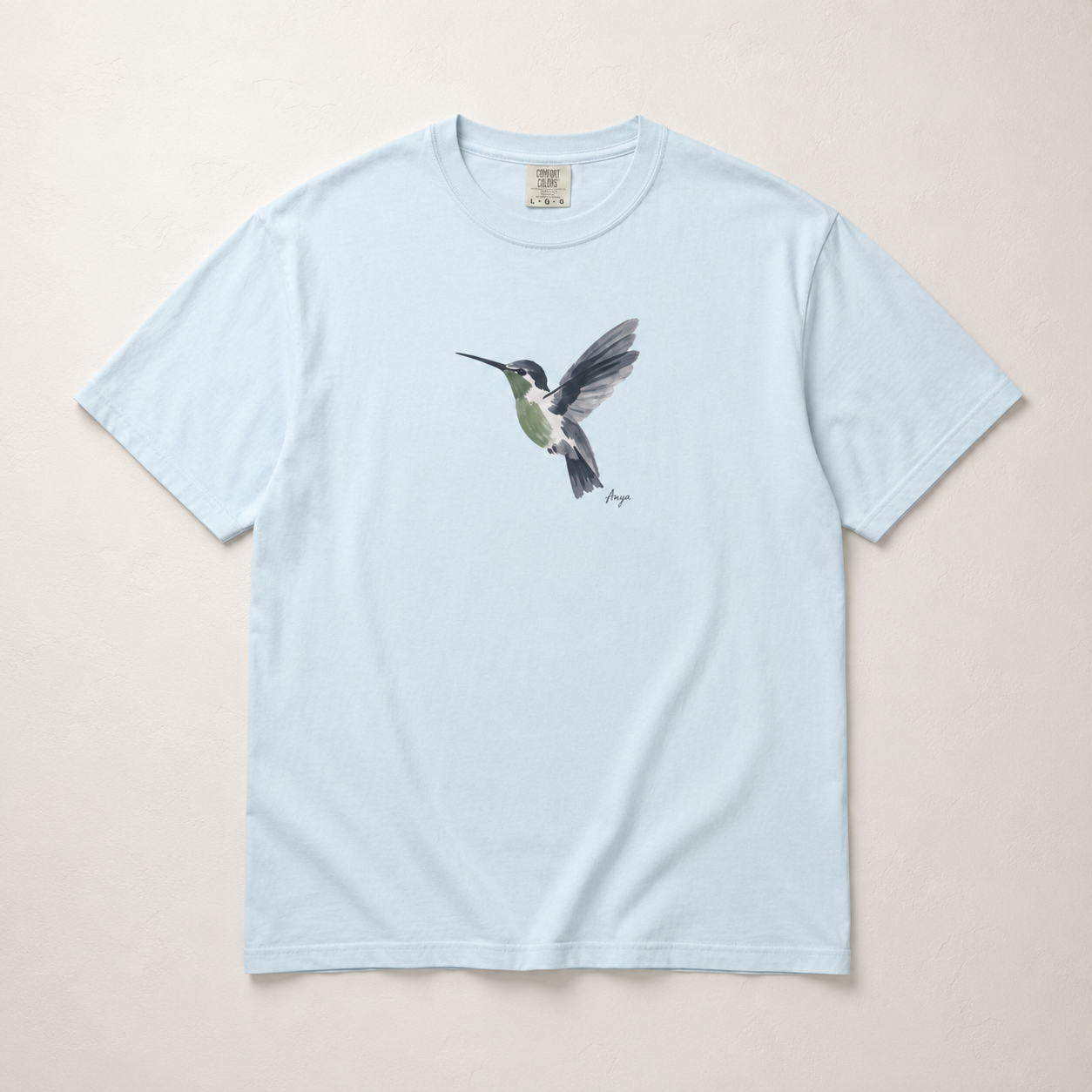 Hummingbird, In Five Strokes
