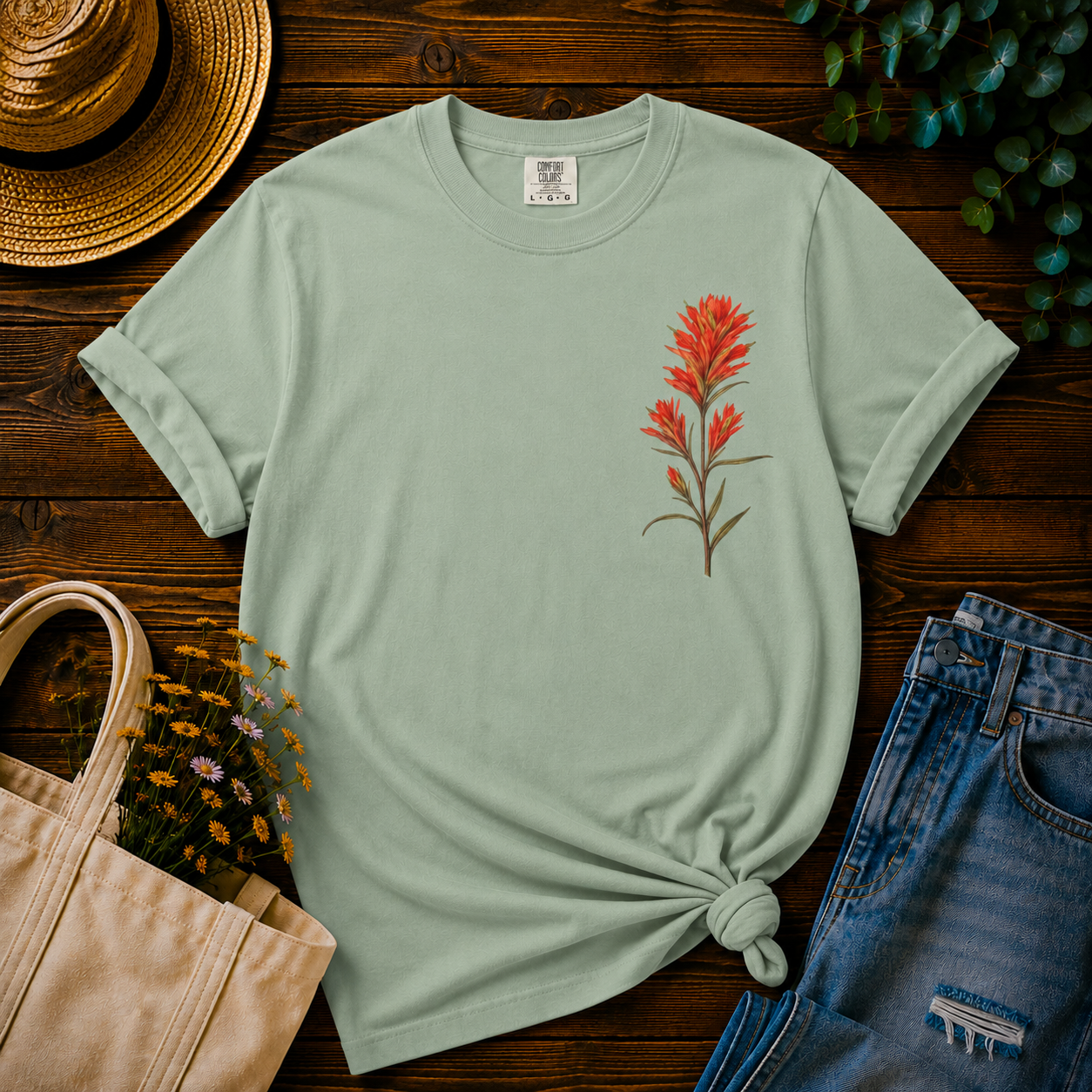 Indian Paintbrush Tee
