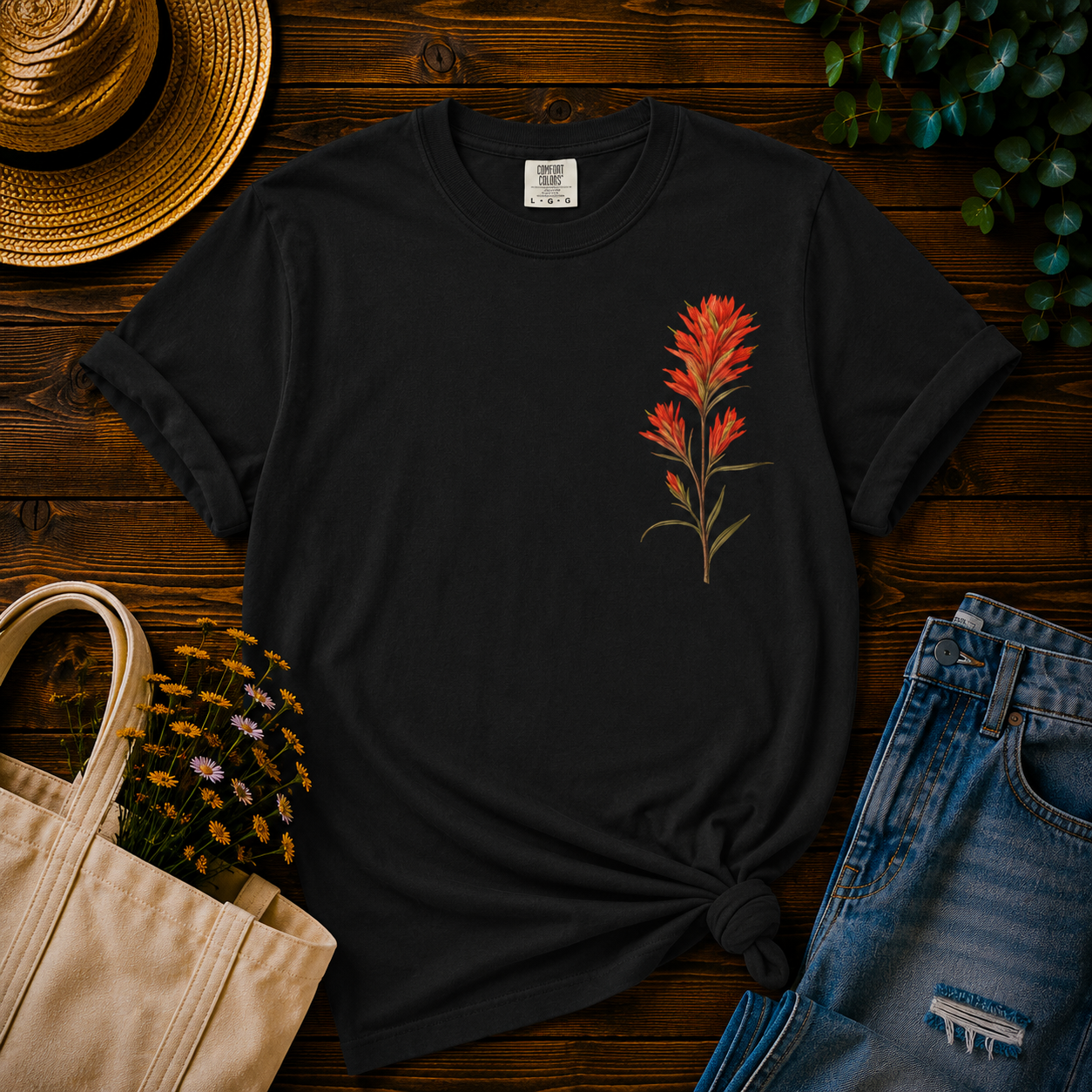 Indian Paintbrush Tee