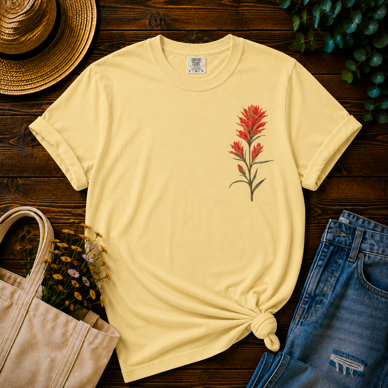 Indian Paintbrush Tee