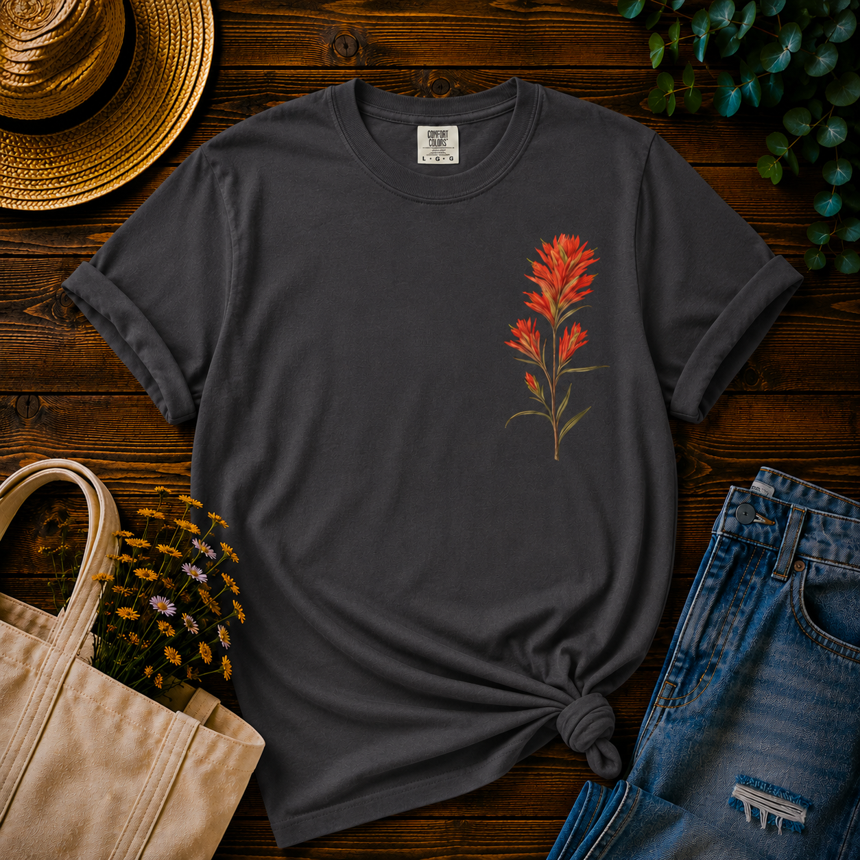 Indian Paintbrush Tee
