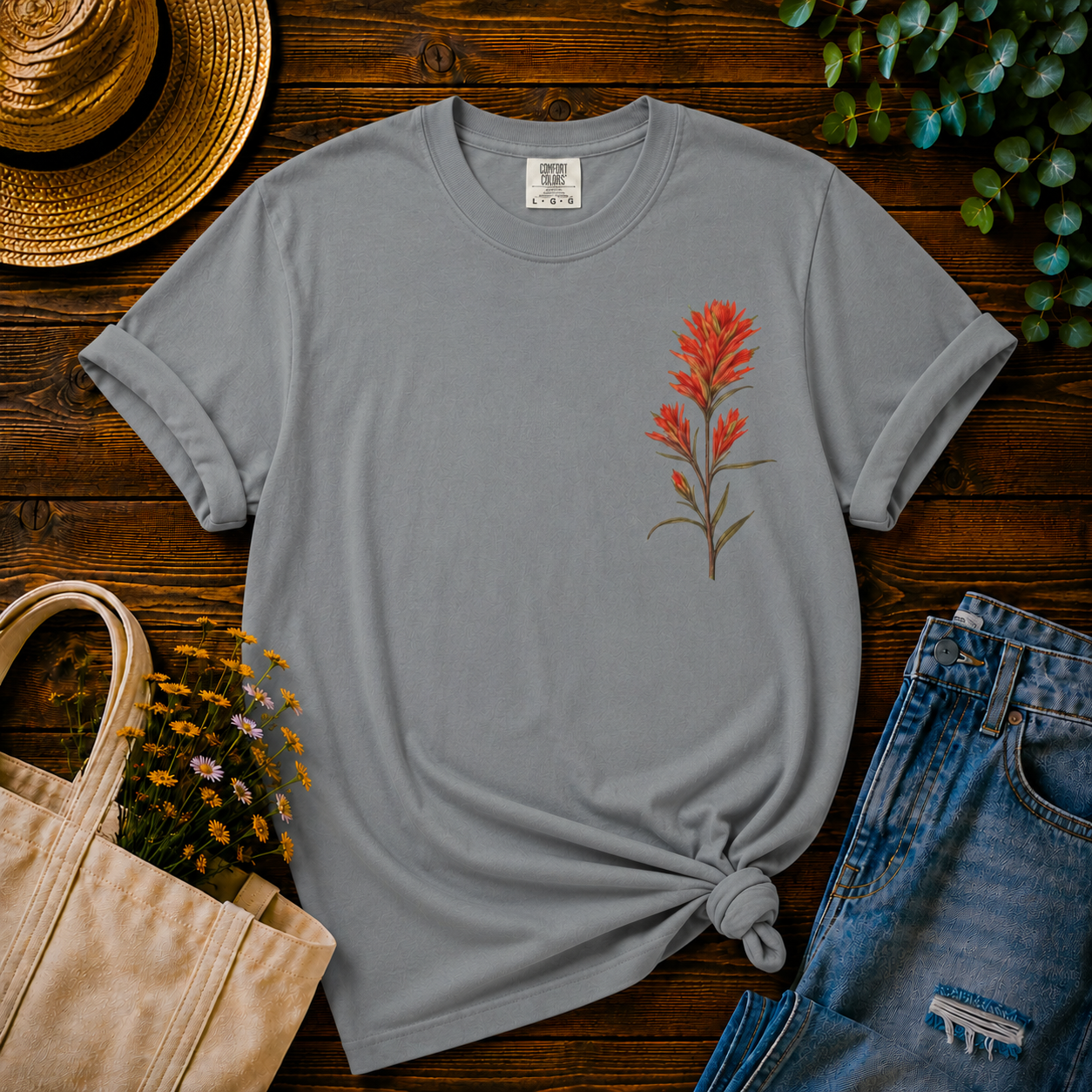 Indian Paintbrush Tee