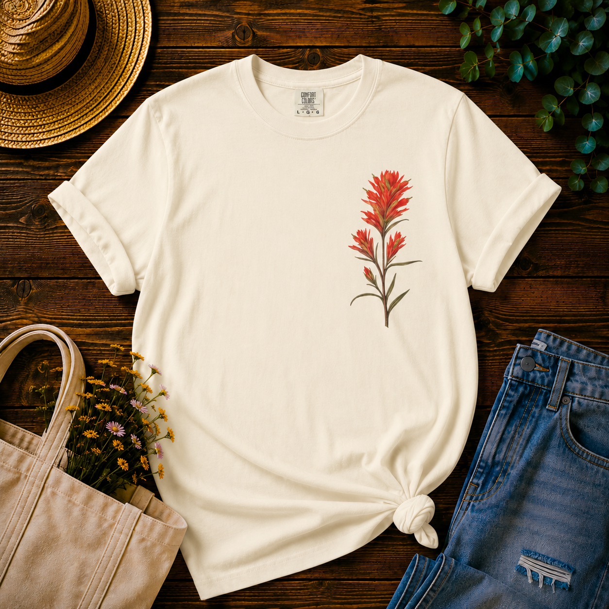 Indian Paintbrush Tee