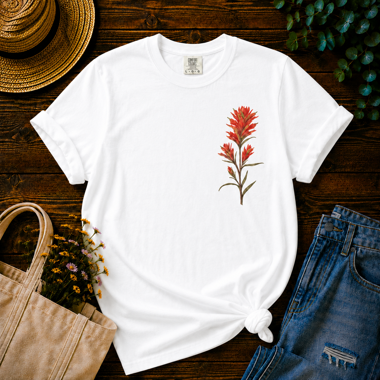 Indian Paintbrush Tee