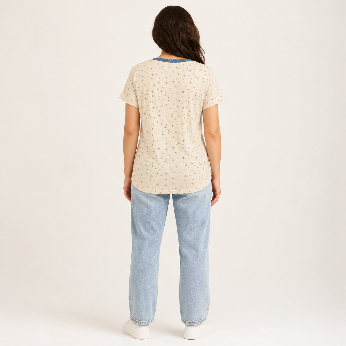 Jeweled Monarch Women's Short Sleeve Shirt (AOP)