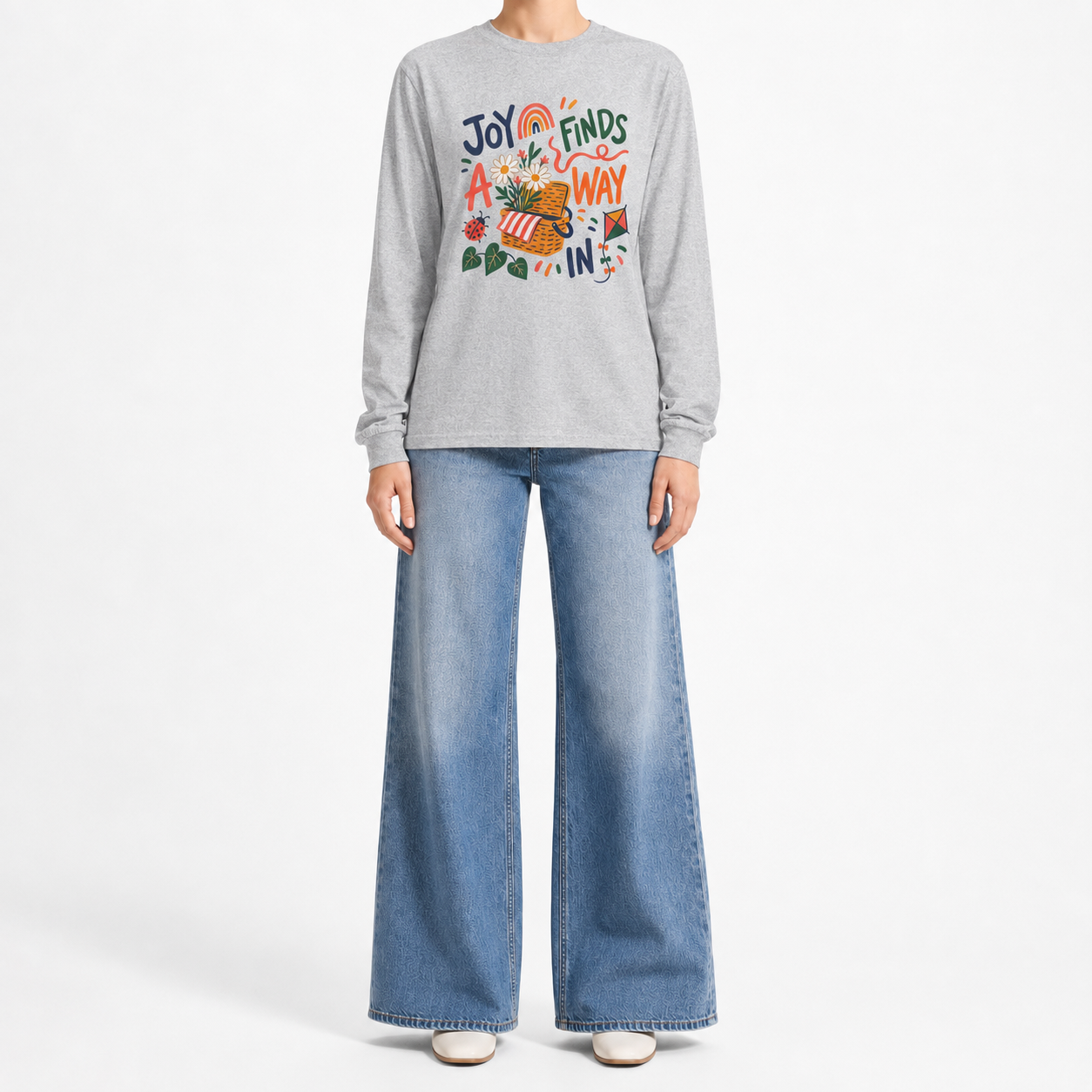 Joy Finds a Way In Long Sleeve T-Shirt